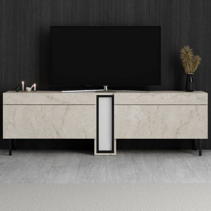 Hanah Home Nova - Soporte para TV Travertino Hanah Home Nova - Soporte para TV Travertino